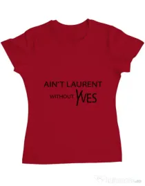 Tricou ADLER dama Yves saint laurent Rosu