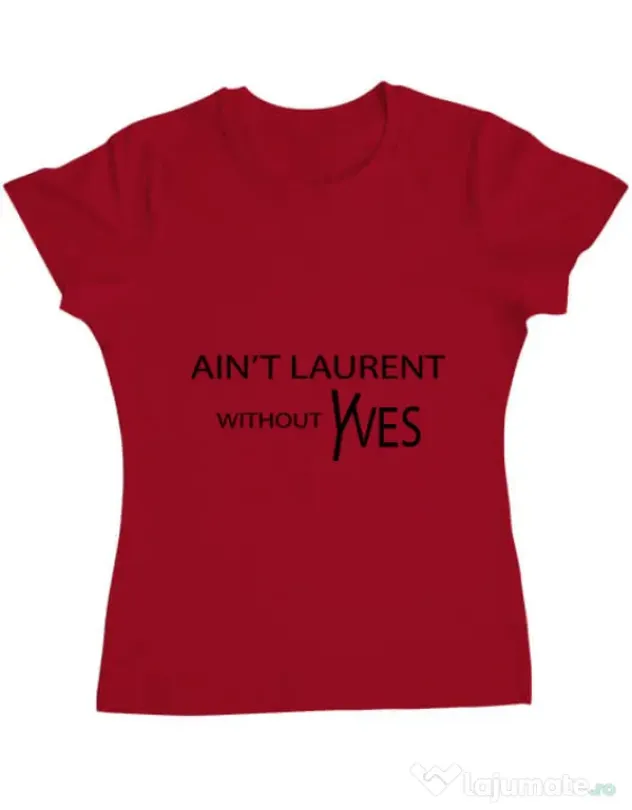 Tricou ADLER dama Yves saint laurent Rosu