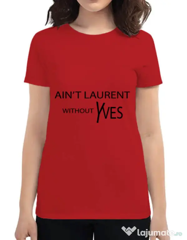 Tricou ADLER dama Yves saint laurent Rosu