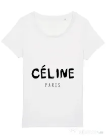 Tricou STANLEY STELLA dama Celine paris Alb