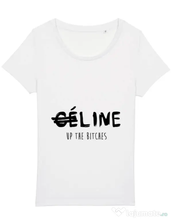 Tricou STANLEY STELLA dama Line up bitches Alb