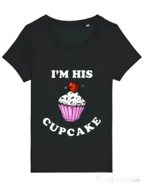 Tricou STANLEY STELLA dama His cupcake Negru