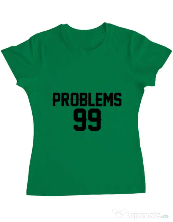 Tricou ADLER dama 99 Problems Verde mediu