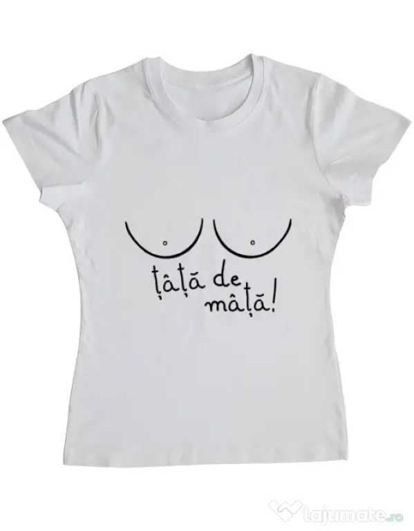 Tricou ADLER dama Tits Alb