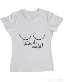Tricou ADLER dama Tits Alb