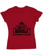 Tricou ADLER dama Battle royale 2 Rosu