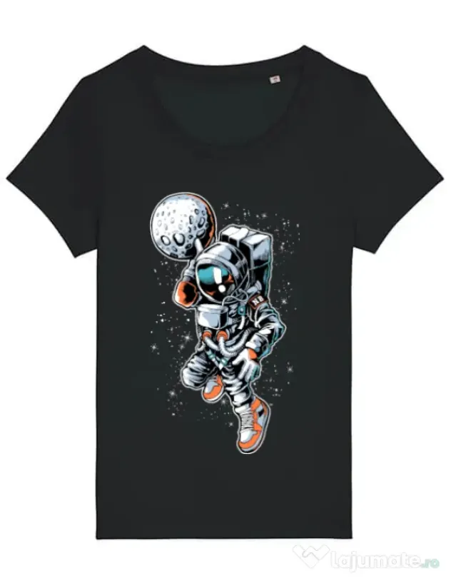 Tricou STANLEY STELLA dama Astronaut Negru