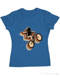 Tricou ADLER dama Cycling space Albastru azuriu