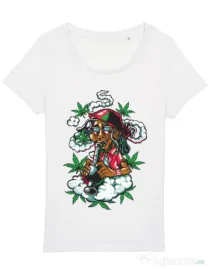 Tricou STANLEY STELLA dama Jamaican Alb