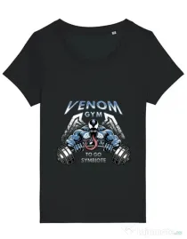 Tricou STANLEY STELLA dama Venom gym Negru