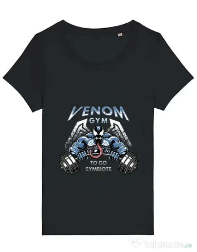 Tricou STANLEY STELLA dama Venom gym Negru