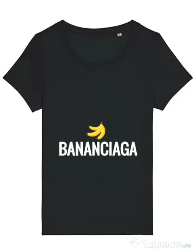 Tricou STANLEY STELLA dama Bananciaga Negru