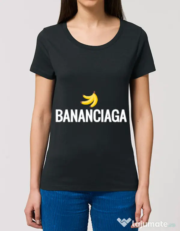 Tricou STANLEY STELLA dama Bananciaga Negru