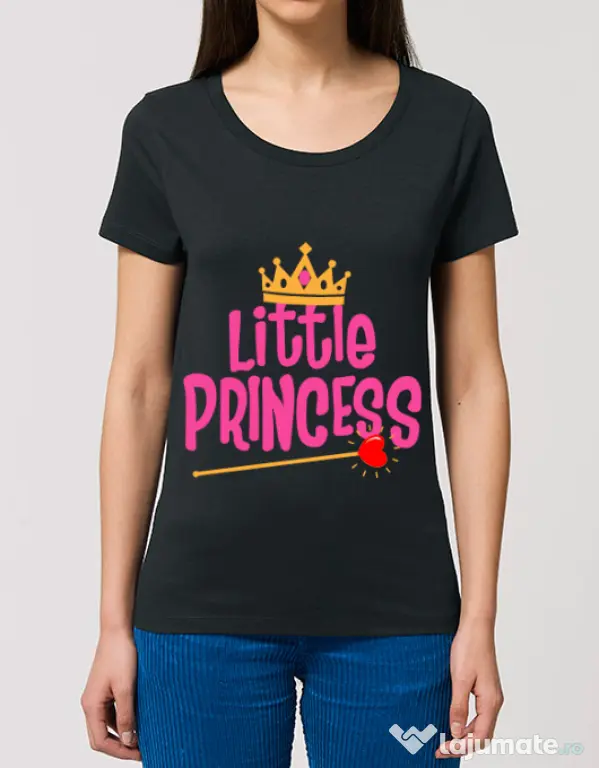 Tricou STANLEY STELLA dama Little Princess Negru