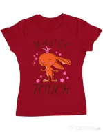 Tricou ADLER dama Magic touch Rosu