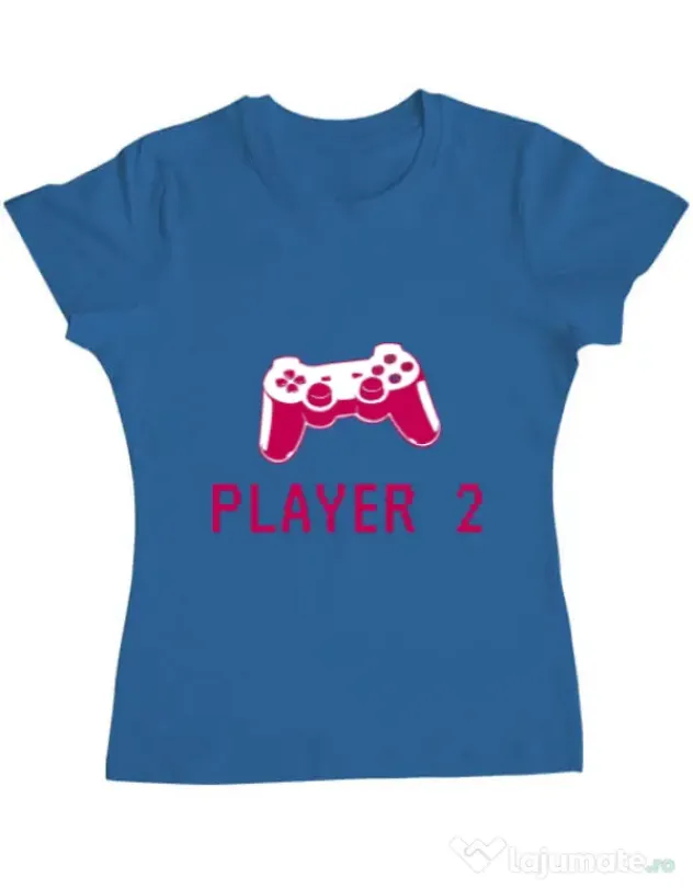 Tricou ADLER dama Player 2 Albastru azuriu