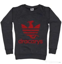 Bluza ADLER dama Dracarys Negru melanj