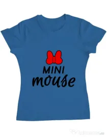 Tricou ADLER dama Mini mouse Albastru azuriu