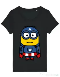 Tricou STANLEY STELLA dama Captain minion Negru