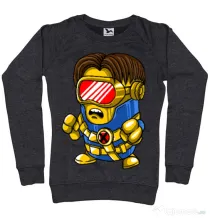 Bluza ADLER dama Cyclops minion Negru melanj