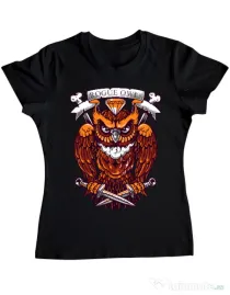 Tricou ADLER dama Rogue owl Negru