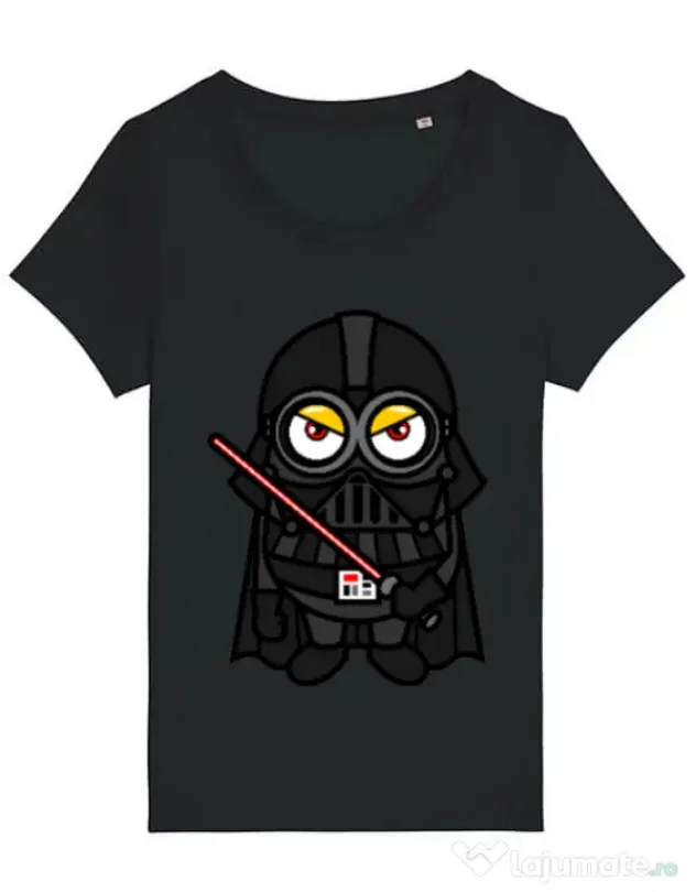 Tricou STANLEY STELLA dama Vader minion Negru