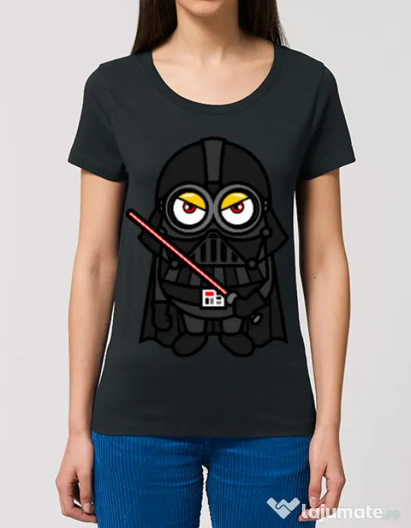 Tricou STANLEY STELLA dama Vader minion Negru