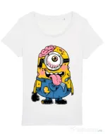 Tricou STANLEY STELLA dama Zombie minion Alb