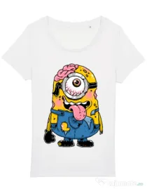 Tricou STANLEY STELLA dama Zombie minion Alb