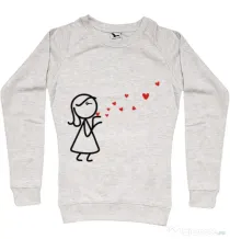 Bluza ADLER dama Catching love 2 Migdala melanj
