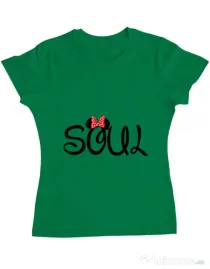 Tricou ADLER dama Soul Verde mediu