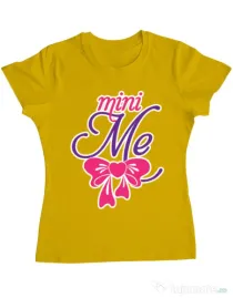 Tricou ADLER dama Mini me Galben