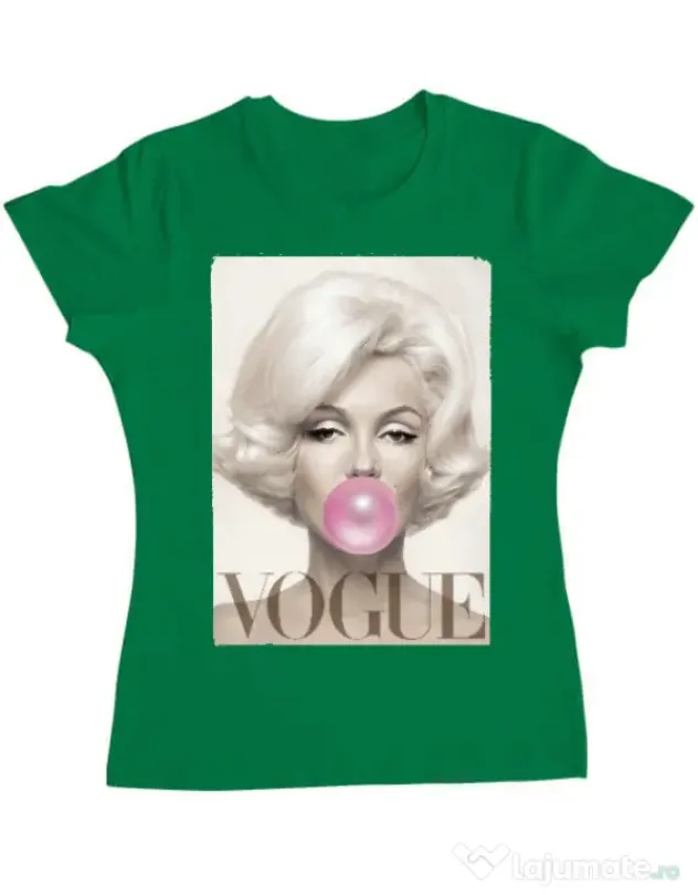 Tricou ADLER dama Bubblegum Verde mediu