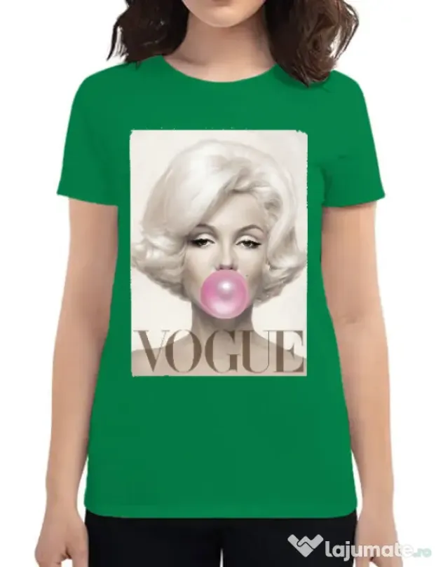 Tricou ADLER dama Bubblegum Verde mediu