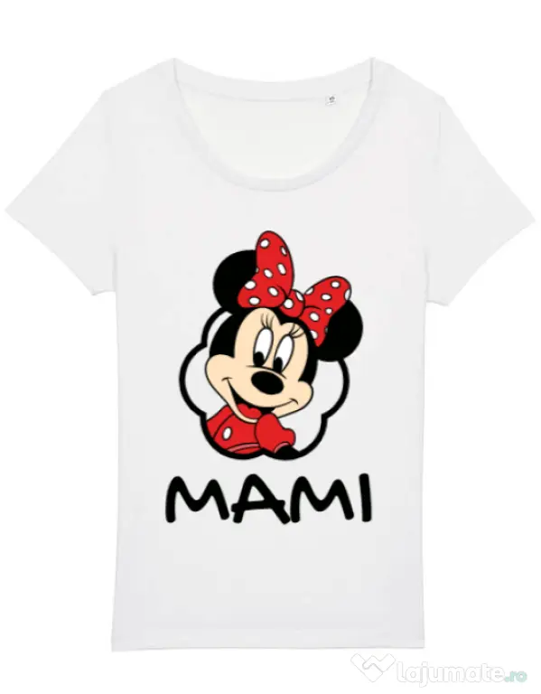 Tricou STANLEY STELLA dama Mouse mommy Alb