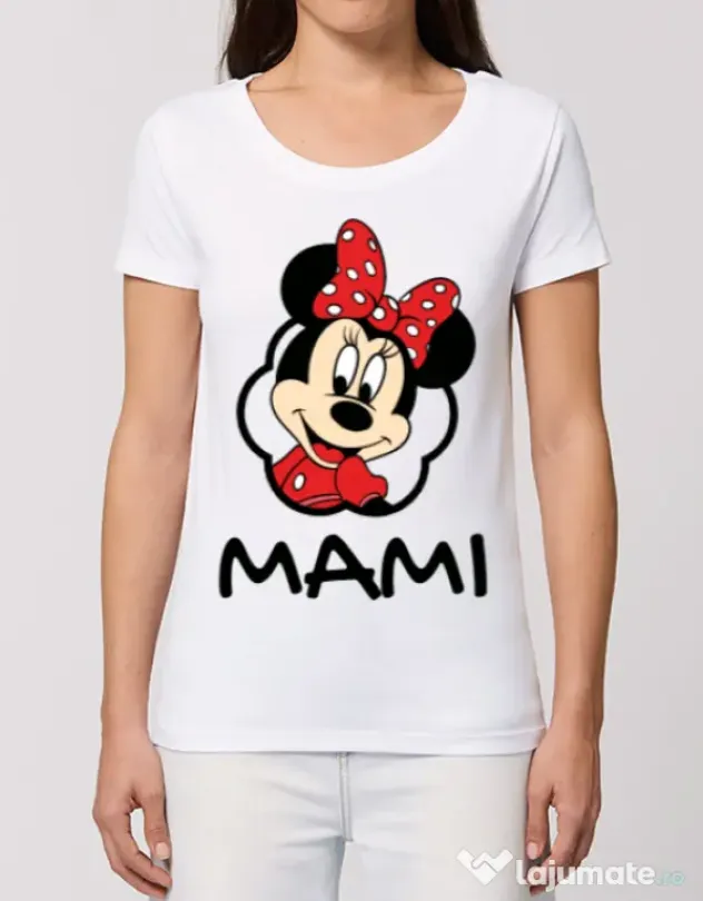 Tricou STANLEY STELLA dama Mouse mommy Alb