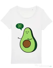 Tricou STANLEY STELLA dama Avocuddle 2 Alb