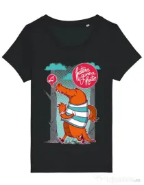 Tricou STANLEY STELLA dama Haters gonna hate Negru