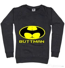 Bluza ADLER dama Buttman Negru melanj