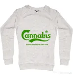 Bluza ADLER dama Cannabis Migdala melanj