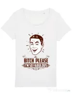 Tricou STANLEY STELLA dama Fabulous Alb