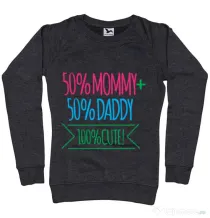 Bluza ADLER dama 100 Cute Negru melanj