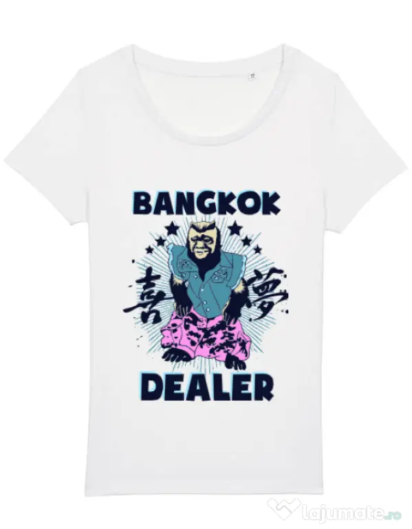 Tricou STANLEY STELLA dama Bangkok dealer Alb