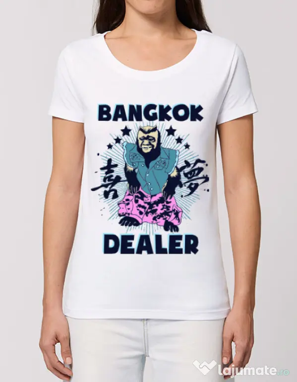 Tricou STANLEY STELLA dama Bangkok dealer Alb