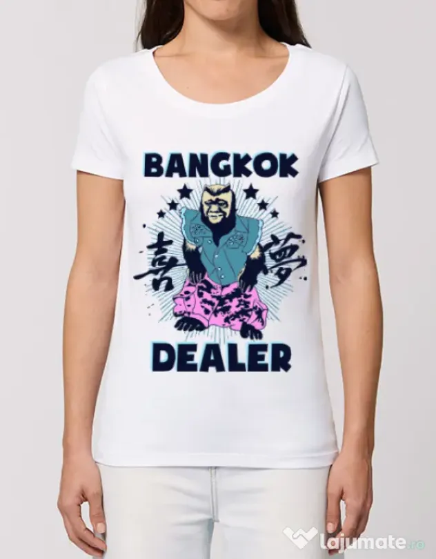 Tricou STANLEY STELLA dama Bangkok dealer Alb