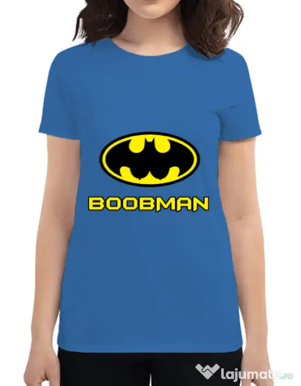 Tricou ADLER dama Boobman Albastru azuriu