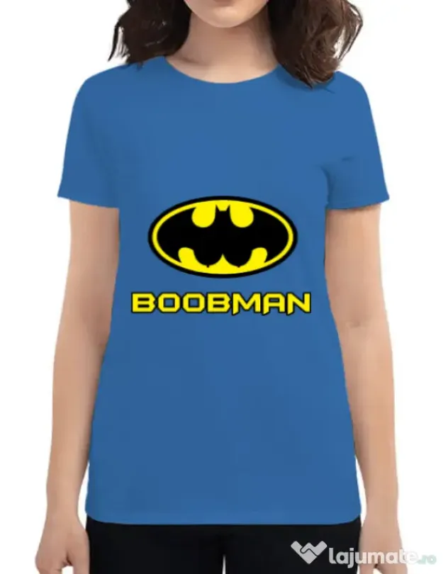 Tricou ADLER dama Boobman Albastru azuriu