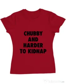 Tricou ADLER dama Chubby Rosu