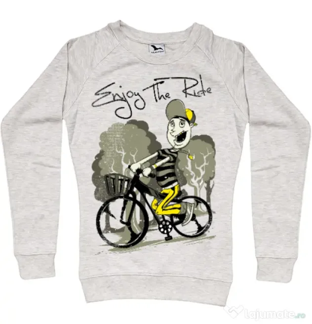 Bluza ADLER dama Enjoy the ride Migdala melanj