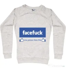 Bluza ADLER dama Facefuck Migdala melanj